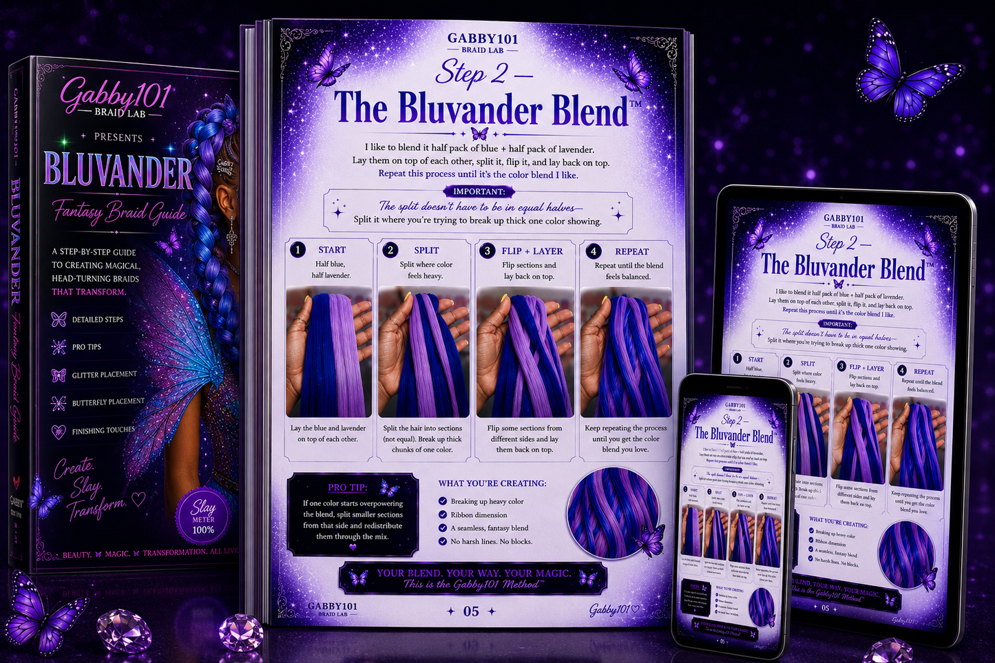 Bluvander Butterfly Braid Guide
