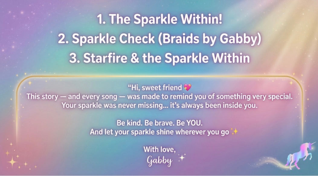 The Sparkle Within – Original Storybook Soundtrack