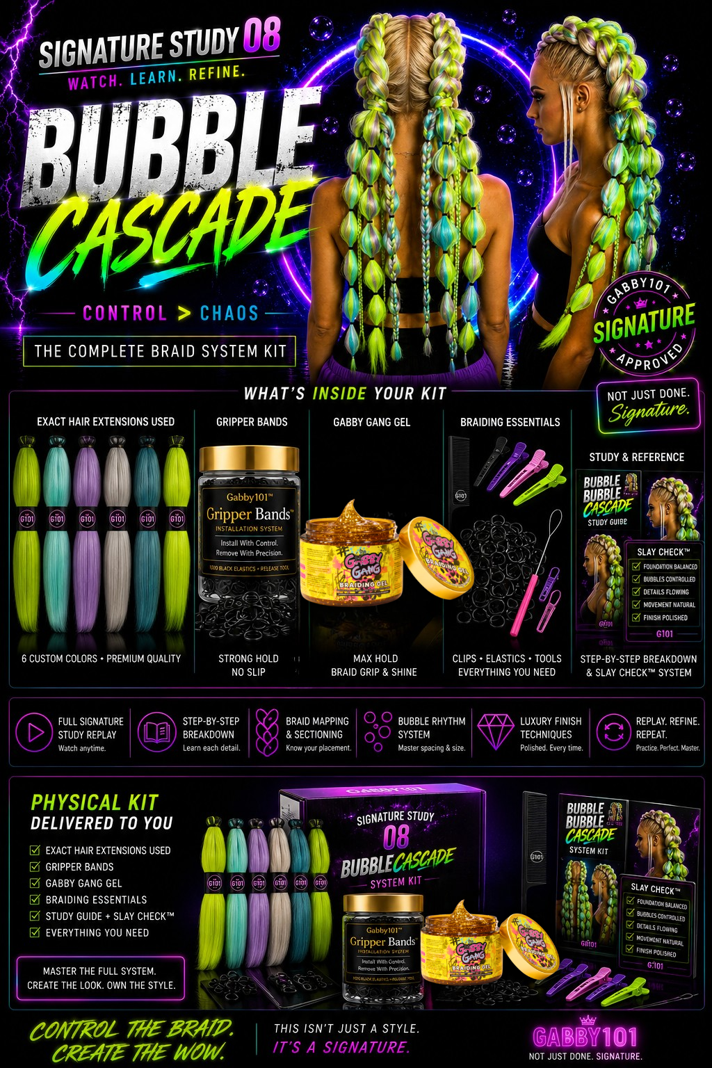 Bubble Cascade System™ | Signature Study 08