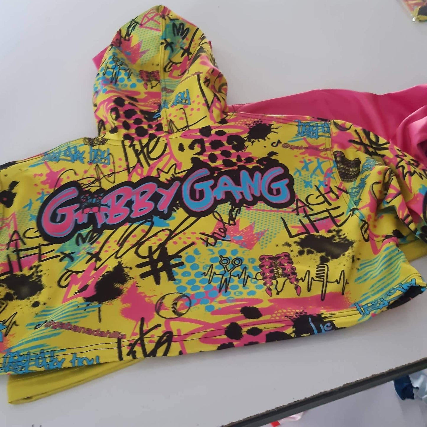 *Exclusive* Custom Gabby101 Crop Hoodie