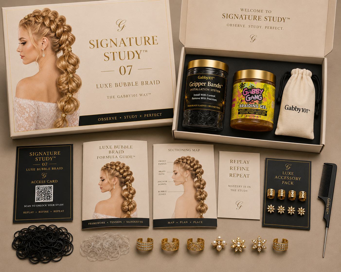 Luxe Bubble Braid System™ | Signature Study 07