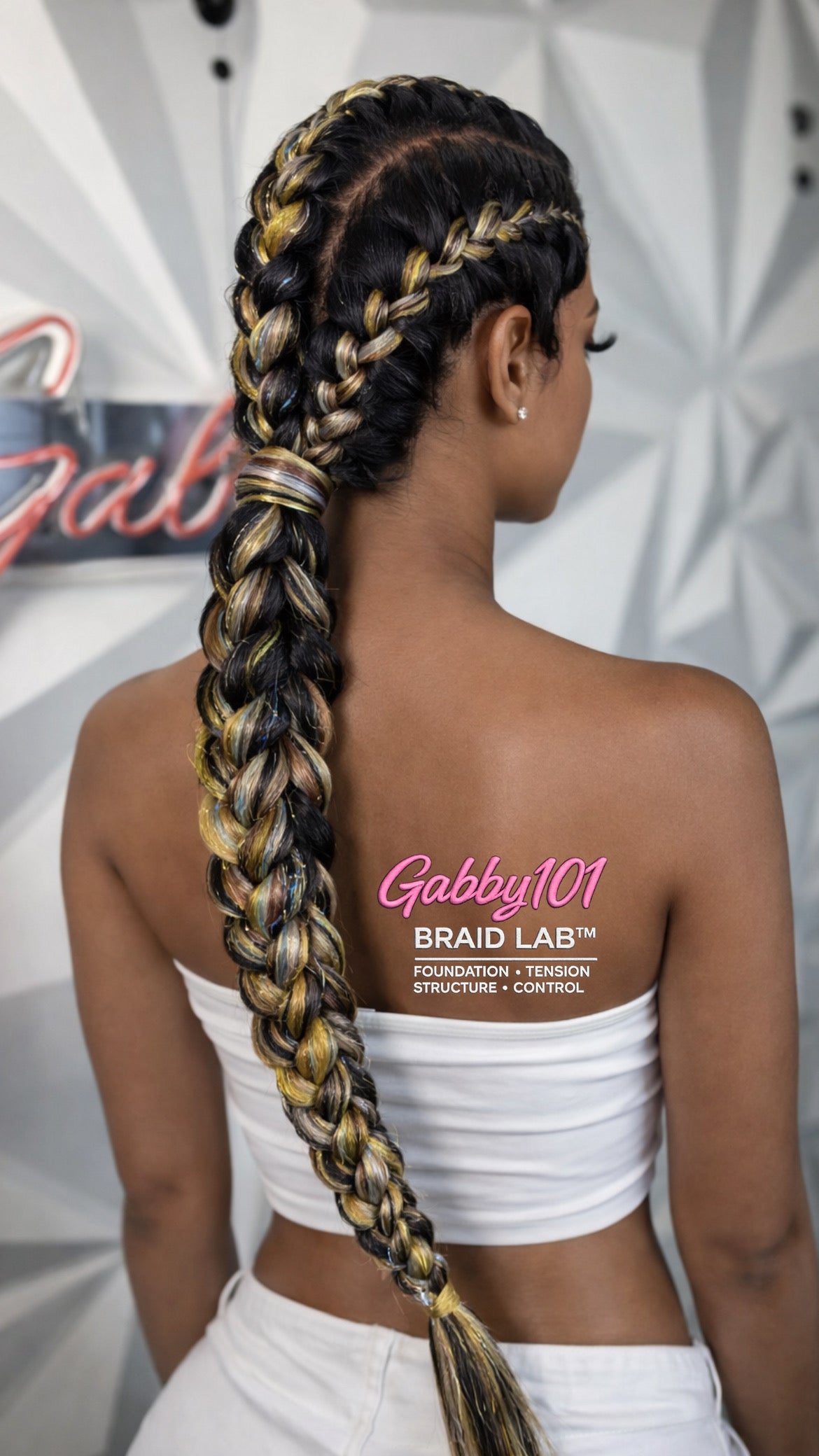 Signature Study 05 | 3 Braids → 1 Ponytail System