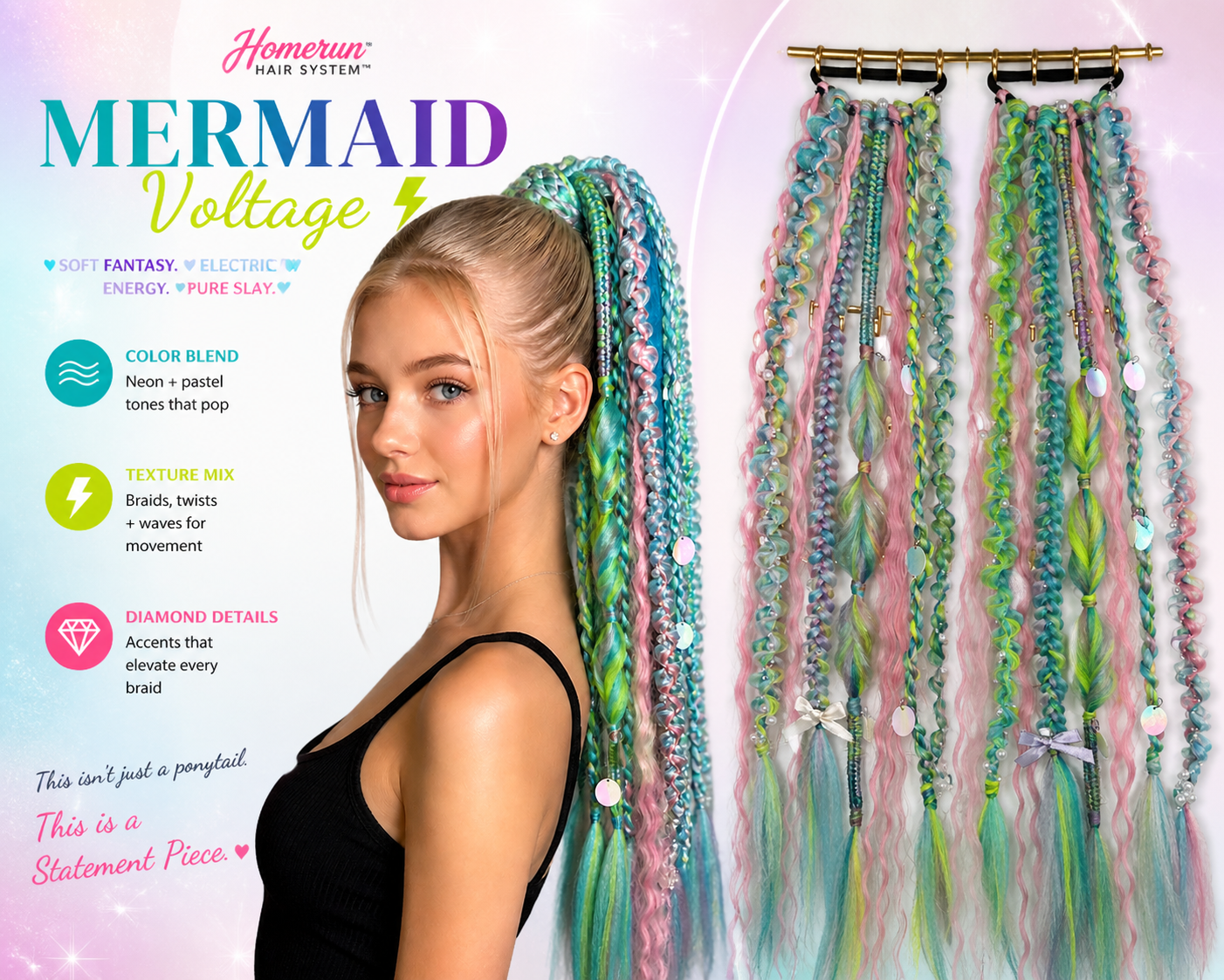 🏆 HomeRun Ponytail Monthly Subscription – The Ultimate Mystery Slay
