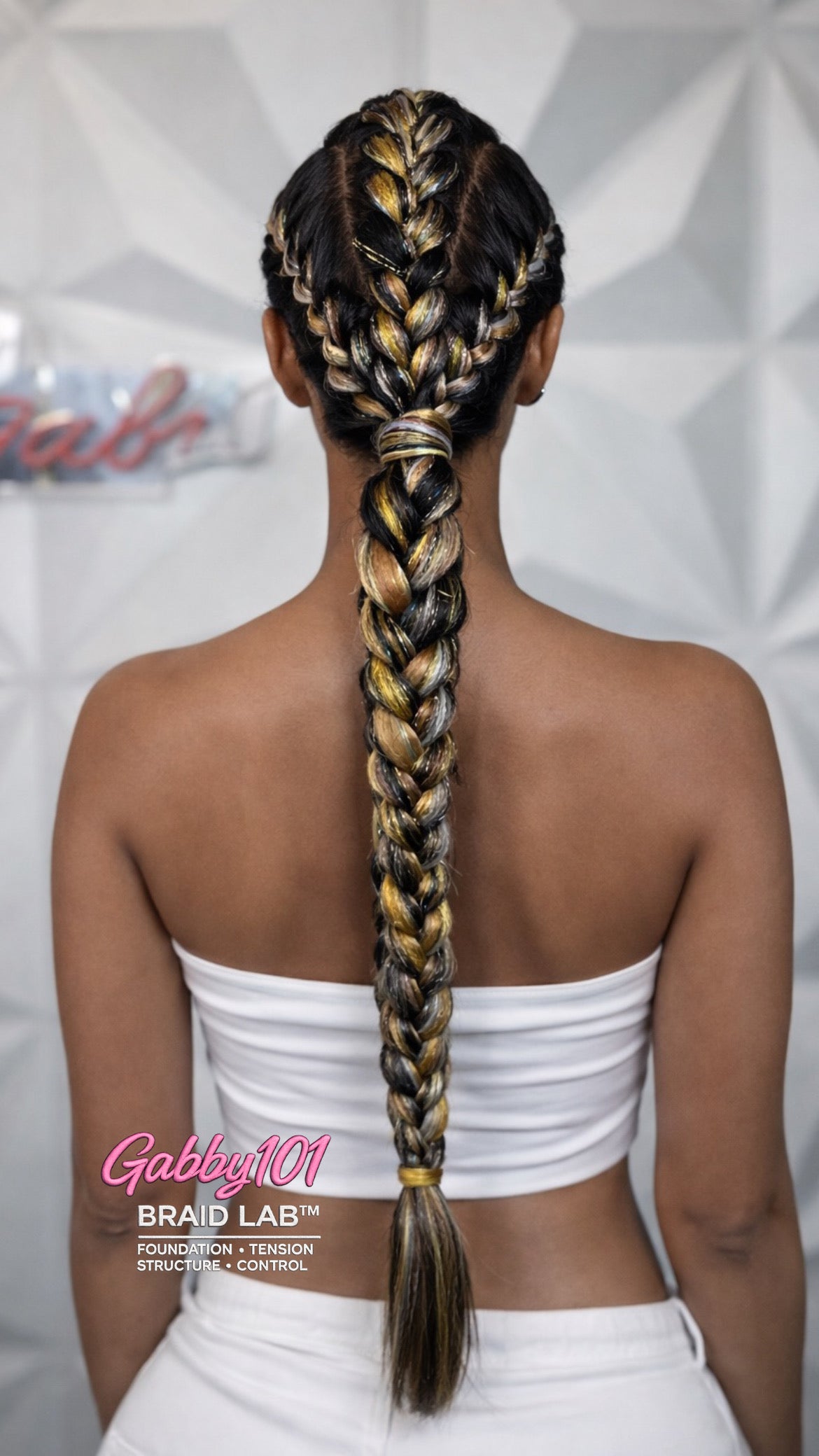 Signature Study 05 | 3 Braids → 1 Ponytail System