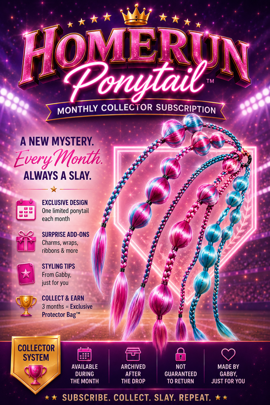 🏆 HomeRun Ponytail Monthly Subscription – The Ultimate Mystery Slay