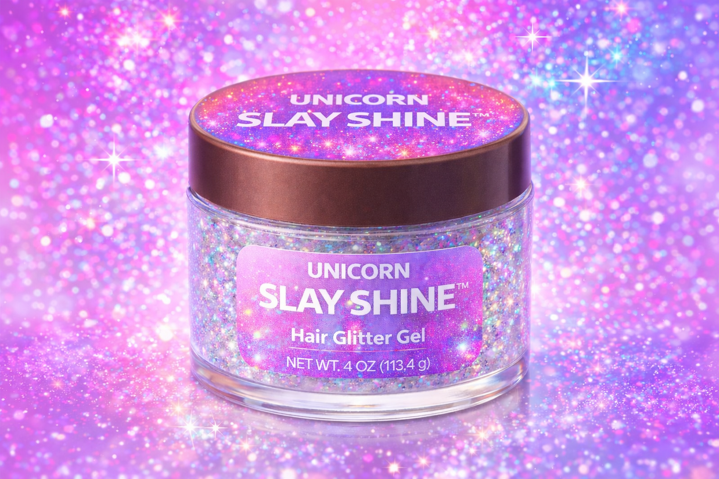 Unicorn Slay Shine™ Hair Glitter Gel