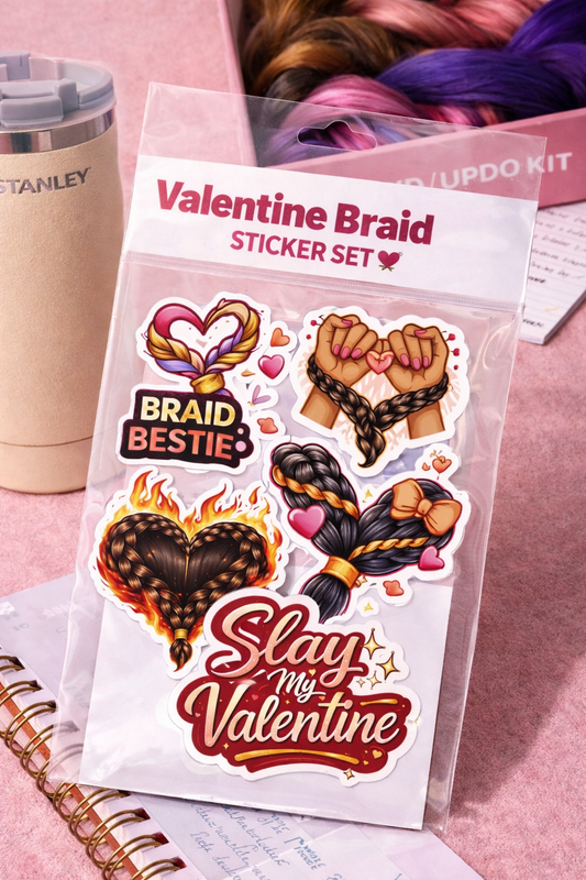 Valentine Braid Sticker Set 💘