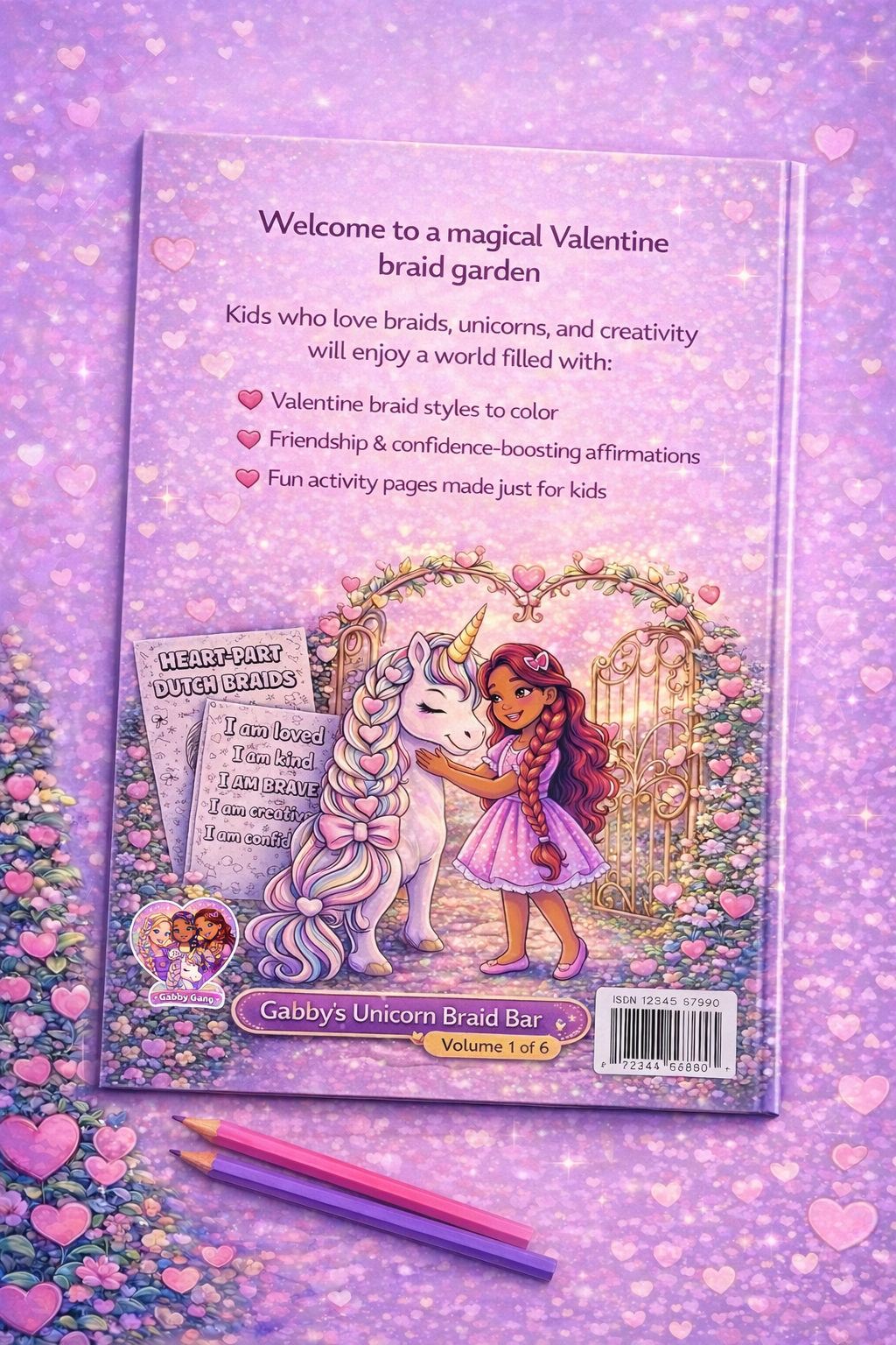 Gabby’s Unicorn Braid Bar: Be Mine & Braid Time 💖