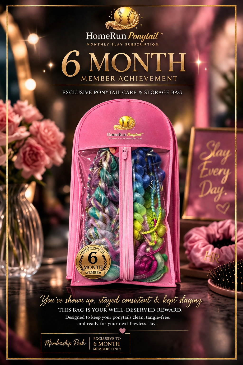 🏆 HomeRun Ponytail Monthly Subscription – The Ultimate Mystery Slay