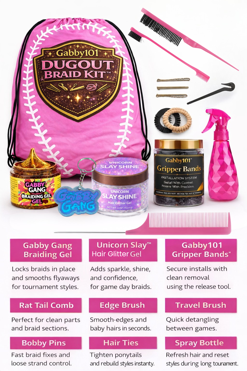 Gabby101™ Dugout Braid Kit