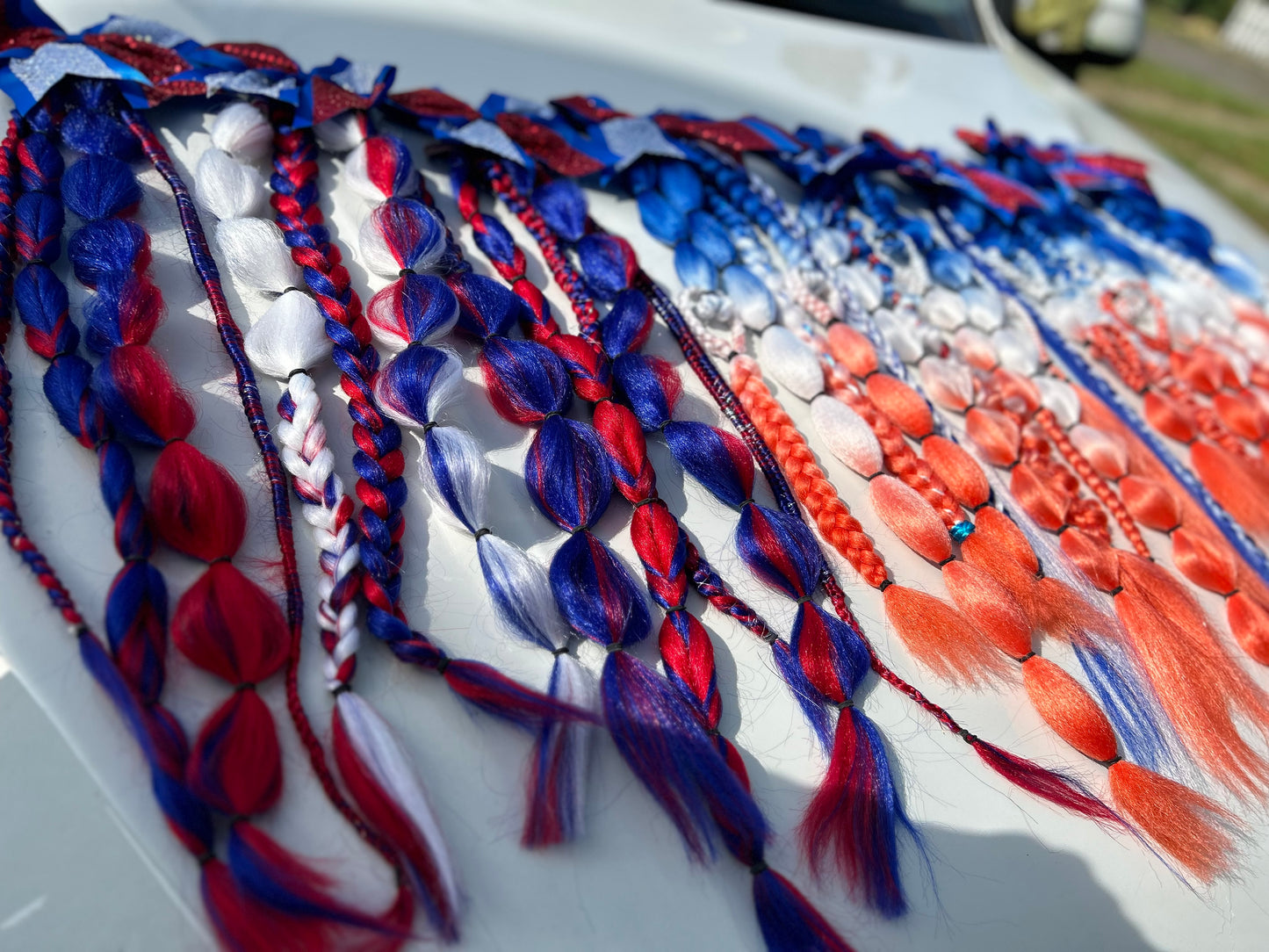 Red,White & Blue Custom Homerun piece