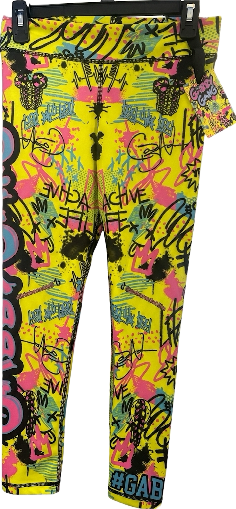 Kids Gabby Gang Leggings – Neon Graffiti Edition