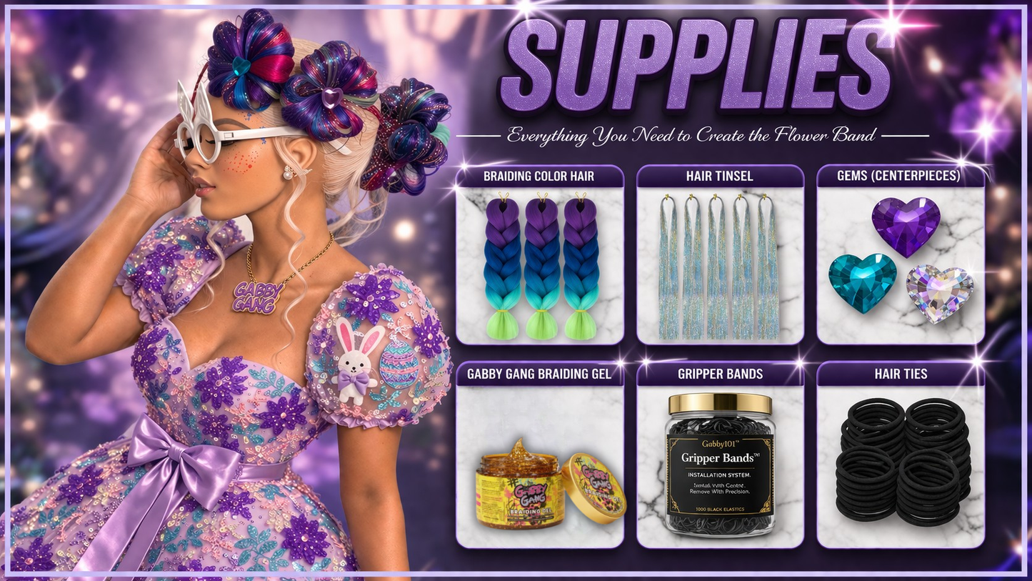 Flower Braid Band Kit™ | The Gabby101 Method™
