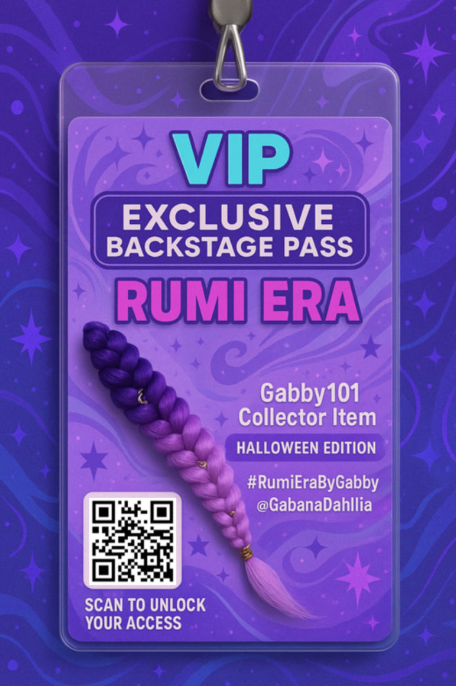 💜 RUMI ERA VIP COLLECTION — Signed by Gabby | Halloween Edition