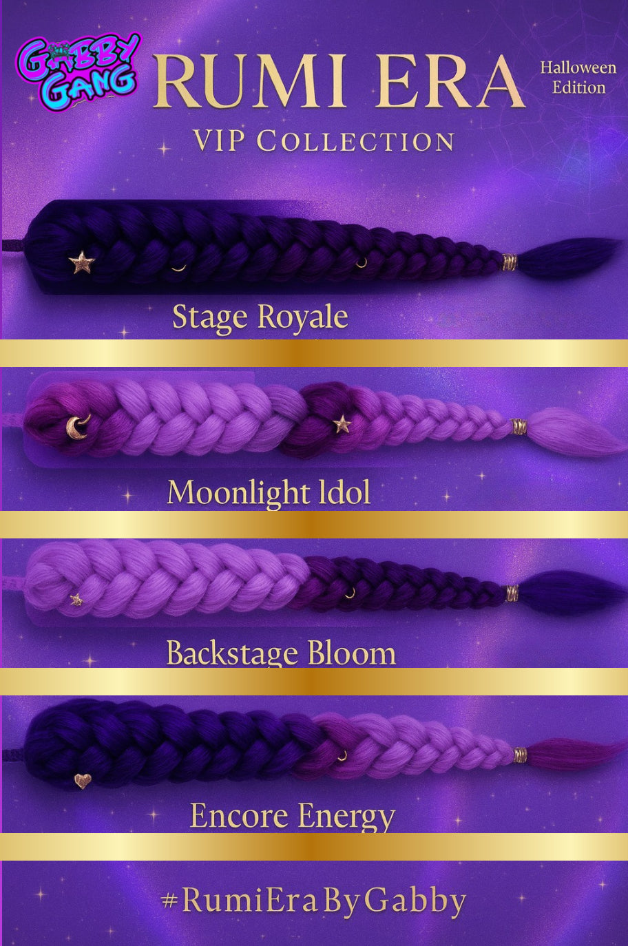 💜 RUMI ERA VIP COLLECTION — Signed by Gabby | Halloween Edition