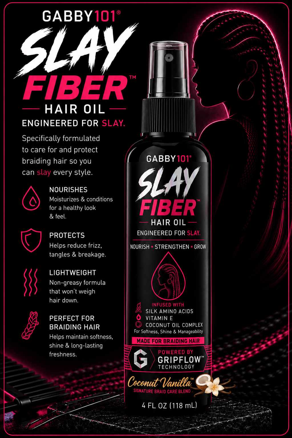 Slay Fiber Hair Oil